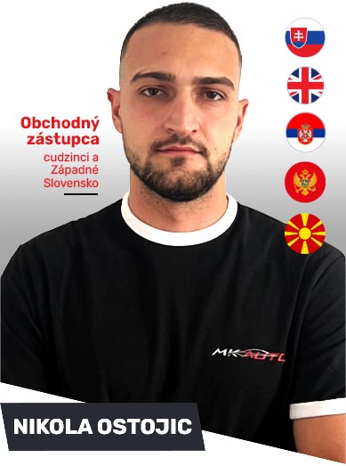 MK-Auto.SK Nikola Ostojic obchodný zástupca